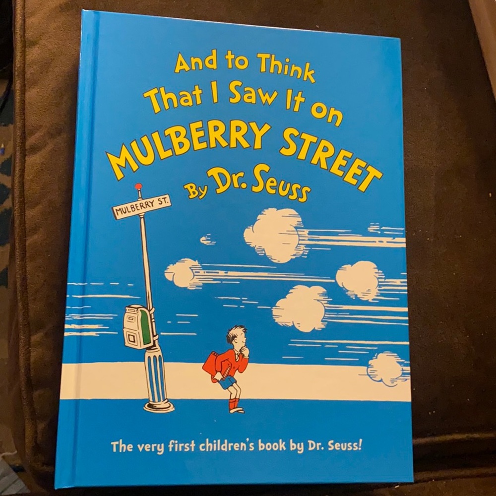 Dr Seuss To Think I Saw It on MULBERRY STREET-New-HTF